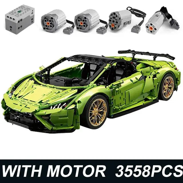 Radio-controlled supercar Huracan Evo Spider - T5003-With