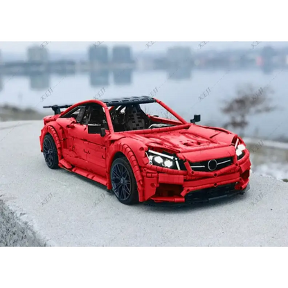 RC Supercar C63 - Red / Only blocks - toys