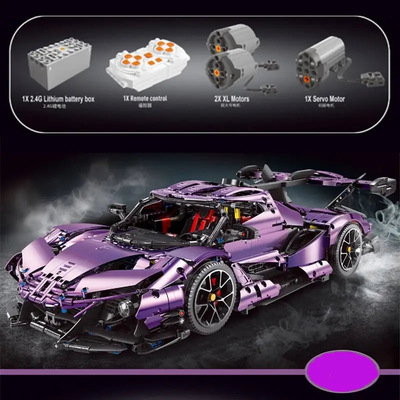 RC Supercar GT 1 - With Motor - toys