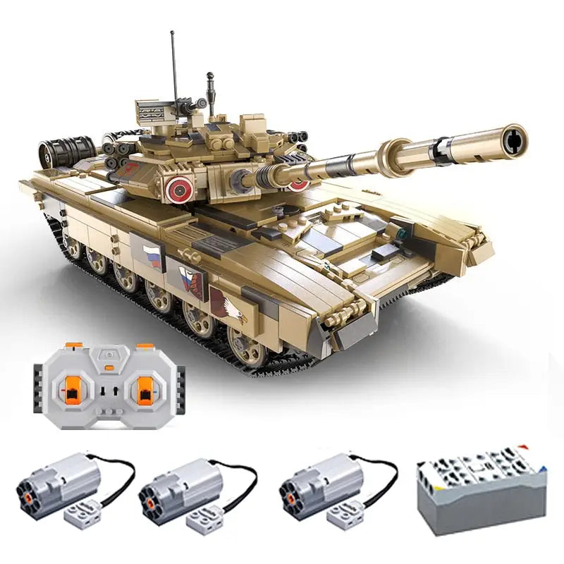 RC Tank T-90 - With Motors - toys