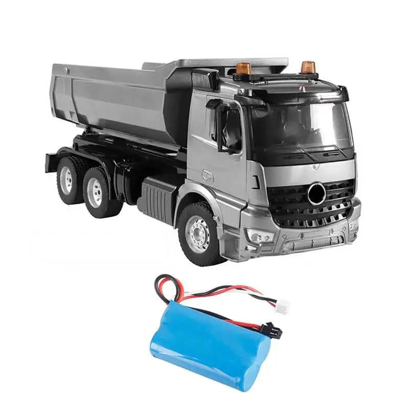 Remote-controlled dump truck E590-003 - With 1battery - toys