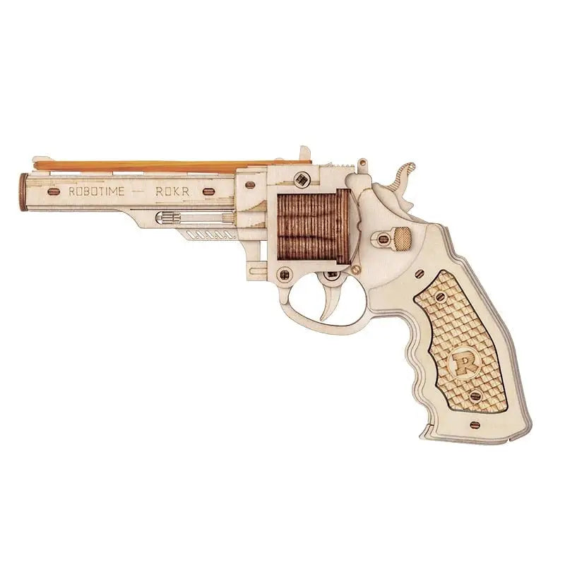 Revolver and scatter - 3D wooden puzzle - LQ401 - toys