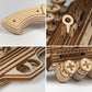 Revolver and scatter - 3D wooden puzzle - toys