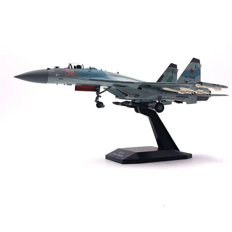 Russian Air Force 1/100 SU-35 Collectible fighter - toys
