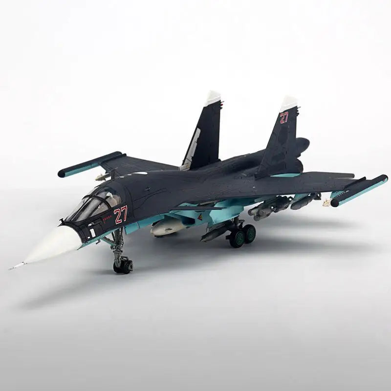 Russian Air Force SU-34 1/72 collectible fighter-bomber - no