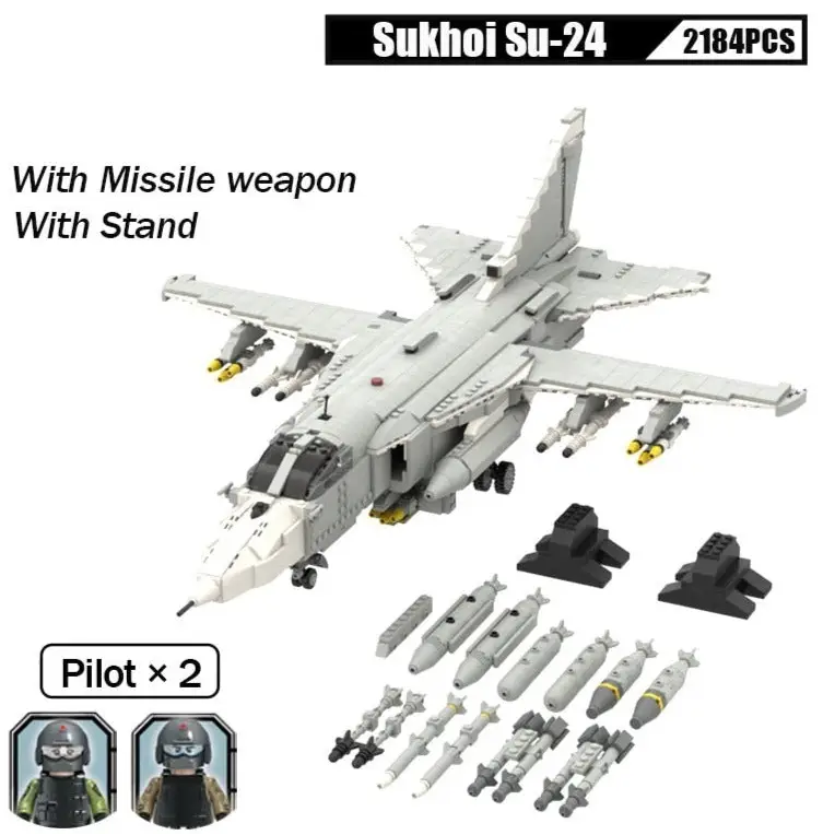 Russian army. Front-line bomber Su-24 - PDF Guide - toys