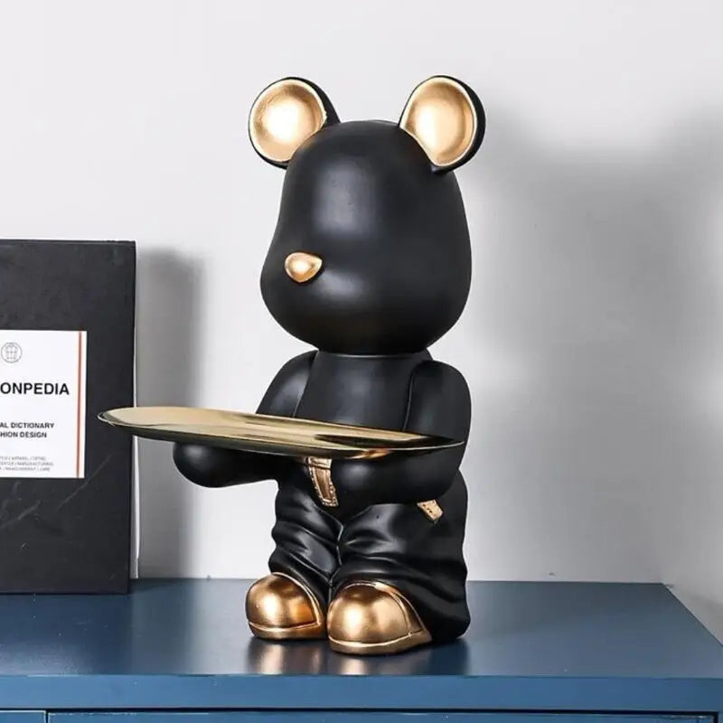 Sculpture Butler Bear - toys