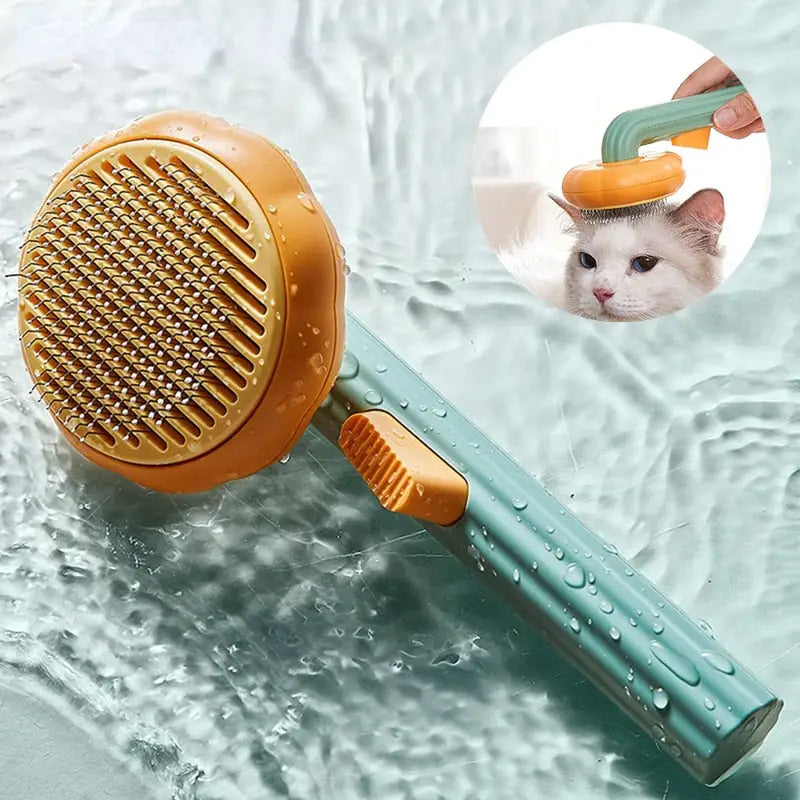 Self-cleaning comb for dogs and cats - toys