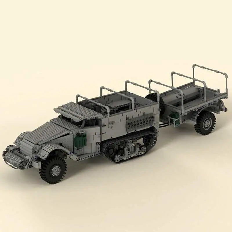 Semi-tracked armored personnel carrier M3 - toys