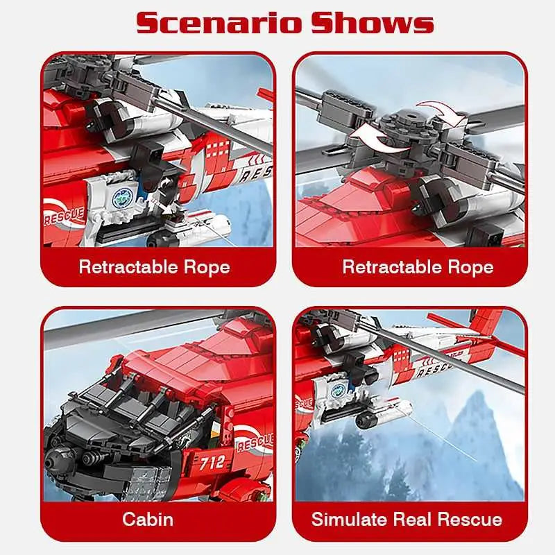 Sikorsky HH-60 Jayhawk - toys
