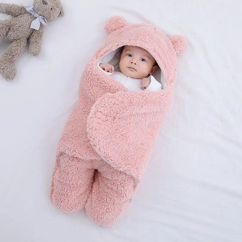 Soft blankets for newborns - Pink / to 3M - toys