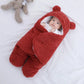 Soft blankets for newborns - Red / to 3M - toys