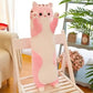 Soft plush cat - 50cm / pink - Toys & Games