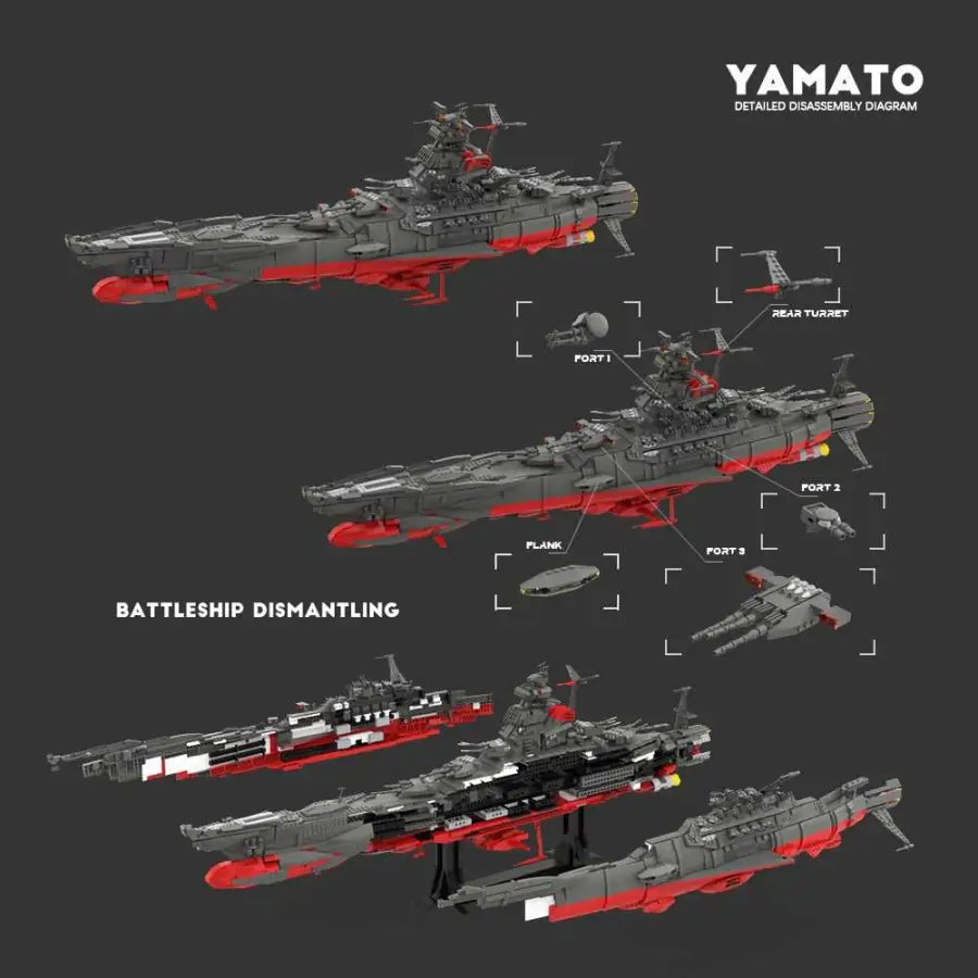 Space Battleship Yamato II - toys