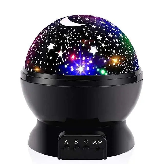 Starry Night Projector - Black - Toys & Games