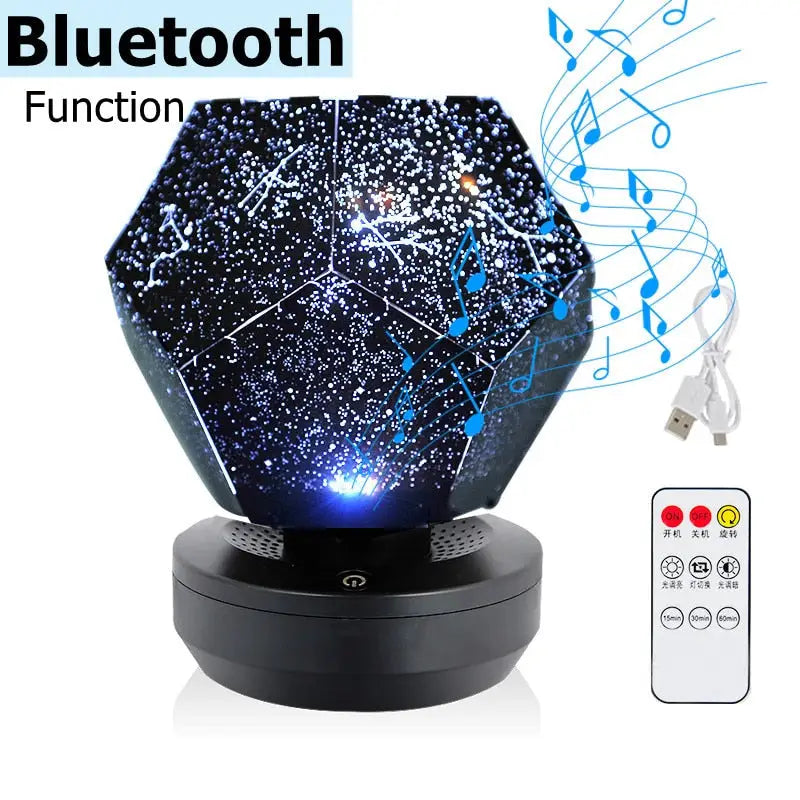 Starry Sky projector - Remote and Bluetooth