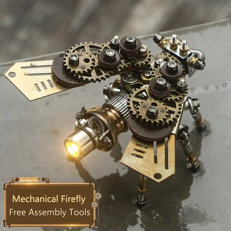 Steampunk 3D Mechanical Insect Series - Firefly