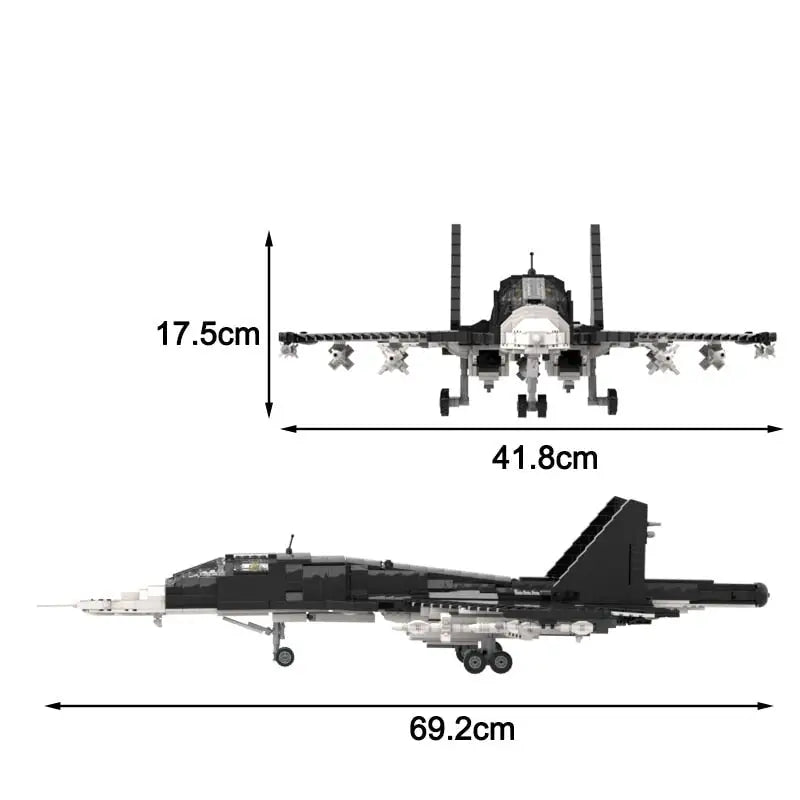 Su-34 fighter-bomber - toys