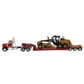Tandem tractor with grader on trailer 1:50 - Toys & Games