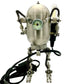 The Iron Little Steampunk Robot with LED String Lights -