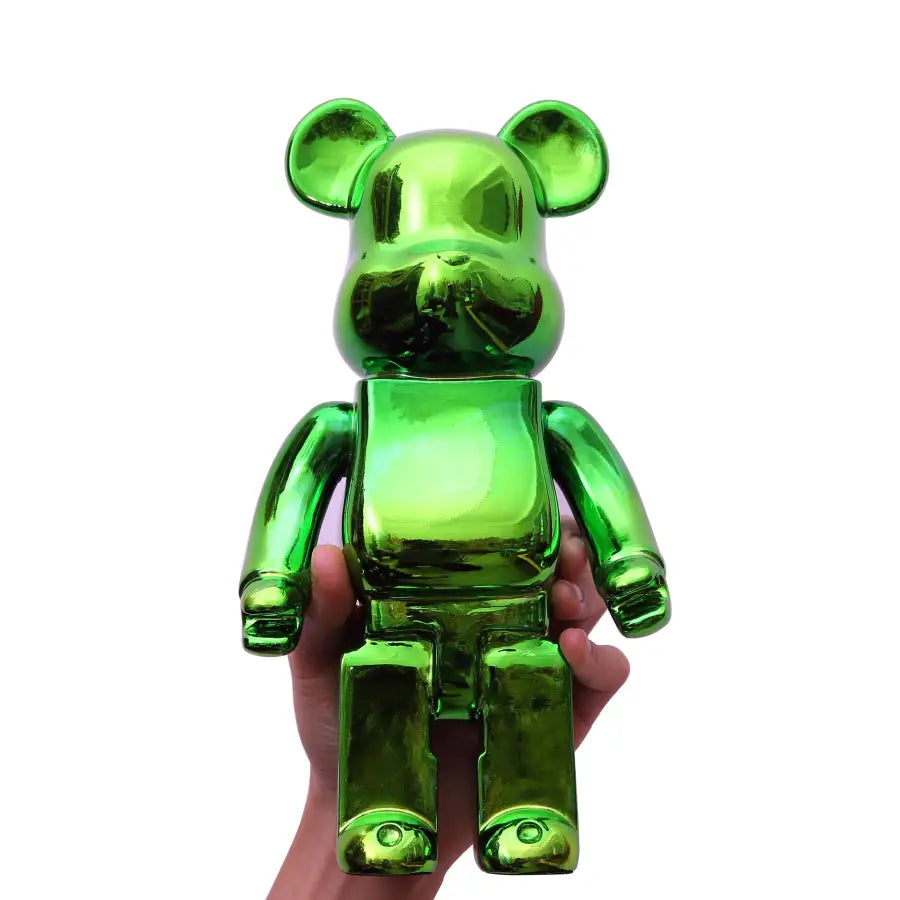 Thunder Bearbrick Figurine - Green - toys