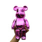 Thunder Bearbrick Figurine - Pink - toys