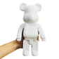 Thunder Bearbrick Figurine - White - toys