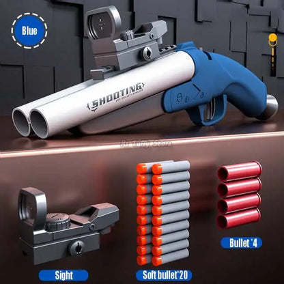 Toy carbine - blue and white - Toys & Games