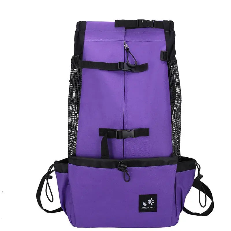 Travel Backpack - Purple / M-suit 4-9 kg - toys