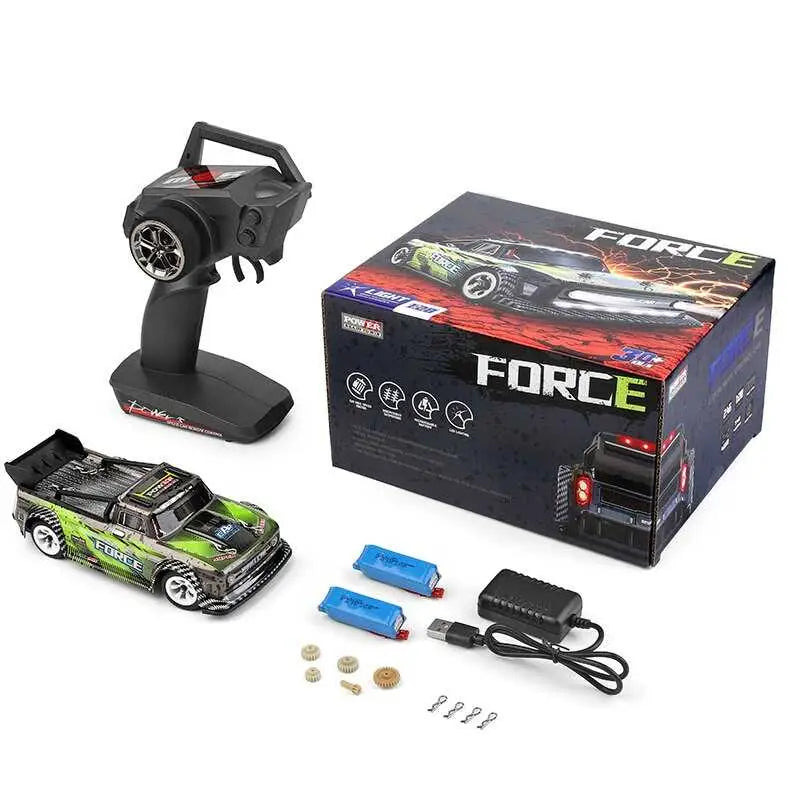 Upgraded racing car with remote control - 284131 2 batteries
