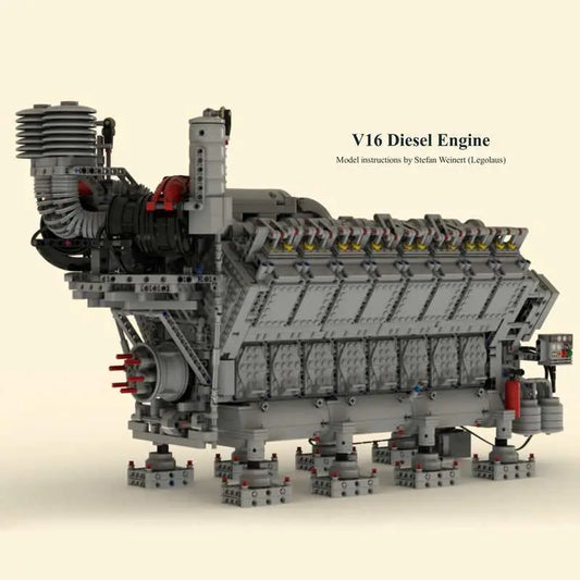 V16 Diesel engine - Toys & Games