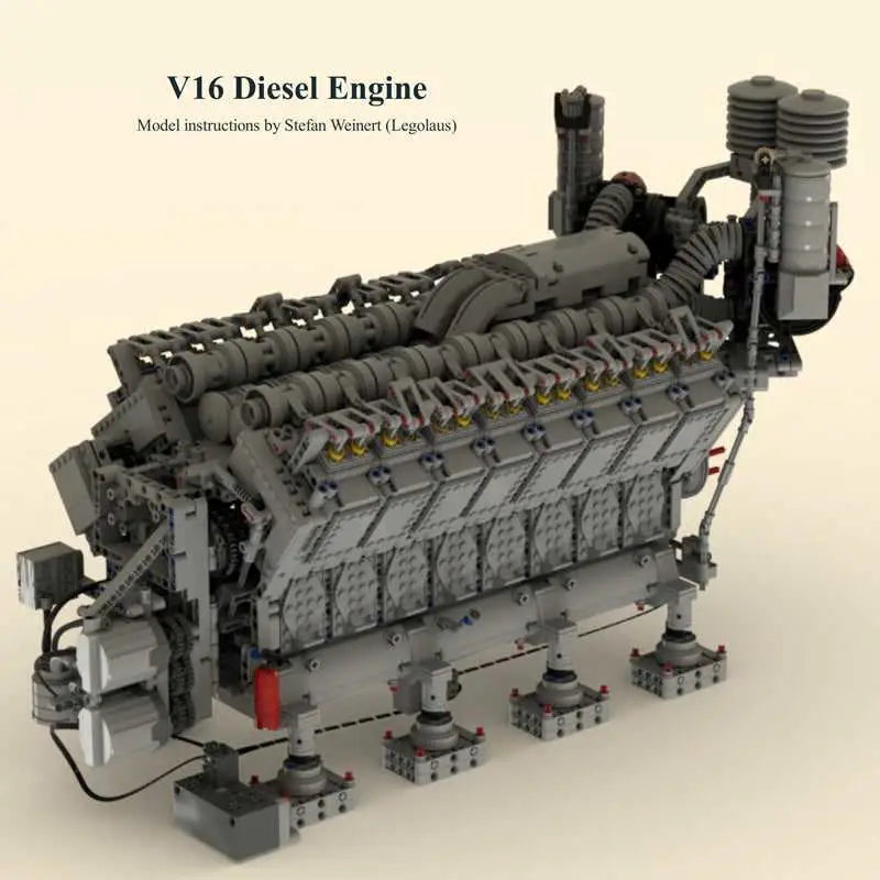 V16 Diesel engine - Toys & Games