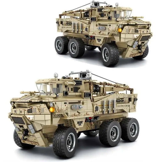 Vehicle for repair and evacuation of armored vehicles - toys