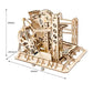 Waterwheel coaster cog lift tower - 3D wooden puzzle - LG503